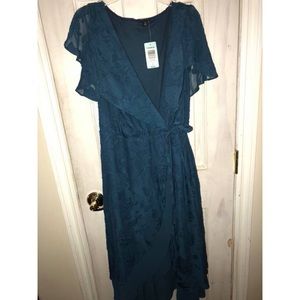 Plus sized torrid wrap around dress